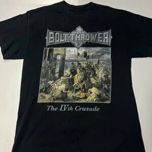 BOLT THROWER THE IV CRUSADE’92 NEW BLACK T-SHIRT REPRINT